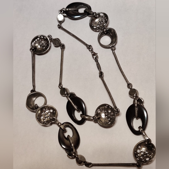 Modernist Long Necklace by Sonia Ferland Osmose - Picture 10 of 15
